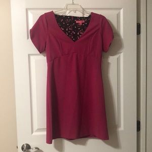 NWT Betsey Johnson size 10 pink dress